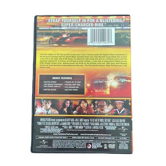 Fast and Furious Tokyo Drift DVD - Picture 2 of 2